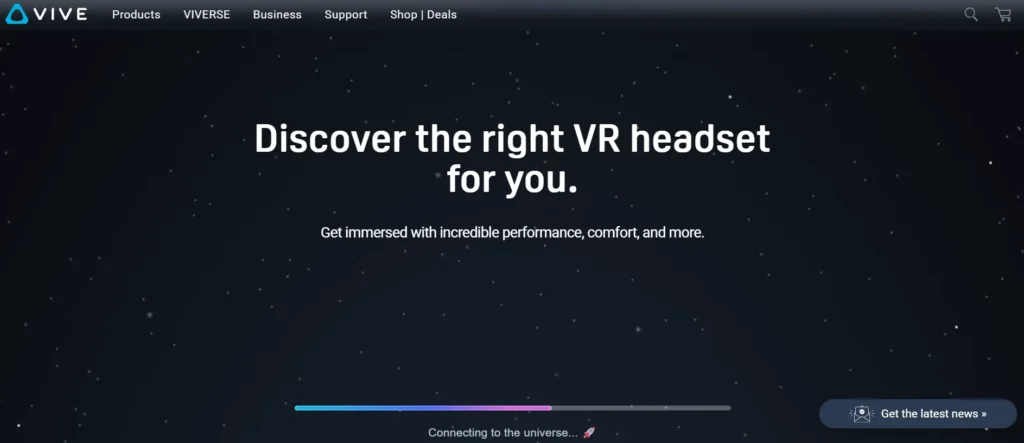 Best AR VR Hardware Development Companies-HTC Vive