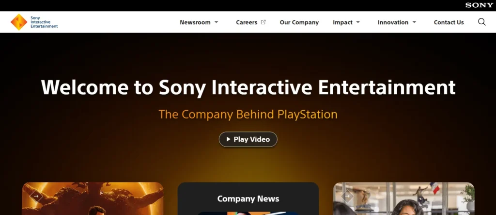 Best AR VR Hardware Development Companies-Sony Interactive Entertainment