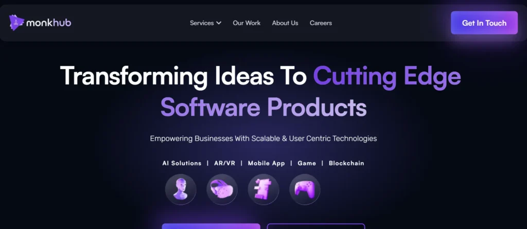 Monkhub Innovations-Top AR VR Companies