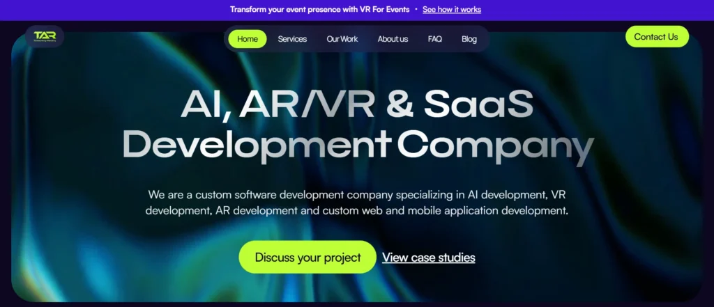 Takeaway Reality-Top AR VR Companies