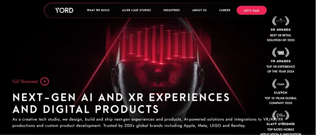 Yord Studio-Top AR VR Companies